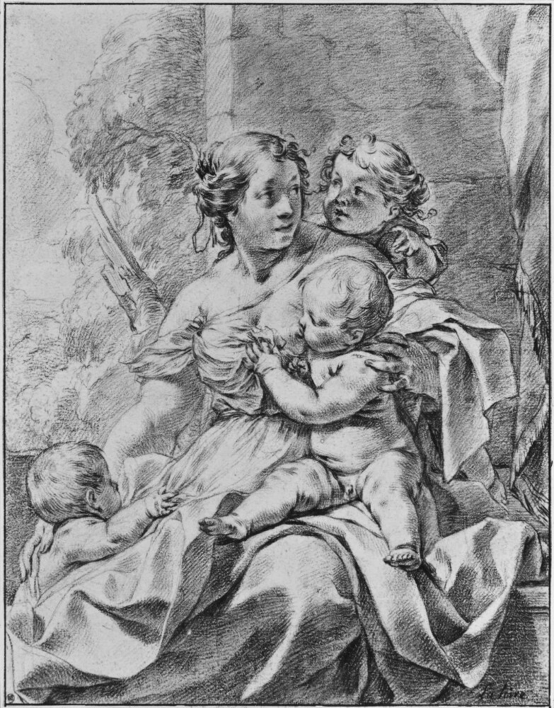 La carità - Nationalmuseum, Stoccolma